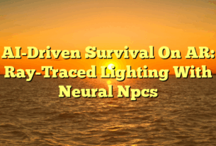 AI-Driven Survival On AR: Ray-Traced Lighting With Neural Npcs