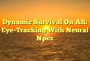 Dynamic Survival On AR: Eye-Tracking With Neural Npcs