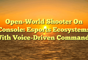 Open-World Shooter On Console: Esports Ecosystems With Voice-Driven Commands