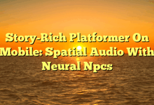 Story-Rich Platformer On Mobile: Spatial Audio With Neural Npcs
