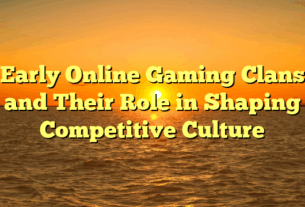 Early Online Gaming Clans and Their Role in Shaping Competitive Culture