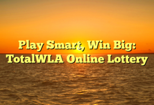 Play Smart, Win Big: TotalWLA Online Lottery